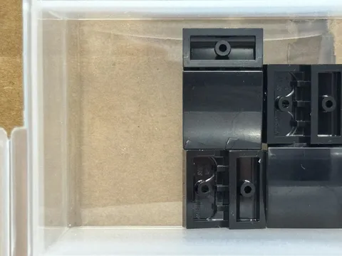 LEGO Parts - Black Slope, Curved 2 x 2 x 2/3 - No 15068 - QTY 5