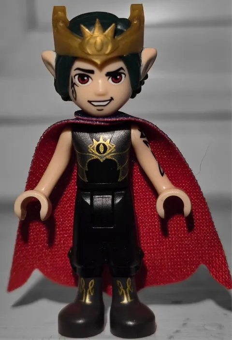 LEGO Minifigure- Goblin King (elf033) Elves Fantasy Trolls Castle