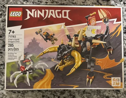 LEGO Ninjago Cole's Earth Dragon EVO 71782 Building Set 285 Pcs New Sealed