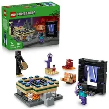 LEGO Minecraft Nether and End Portal Journey Toy - Birthday Present Building