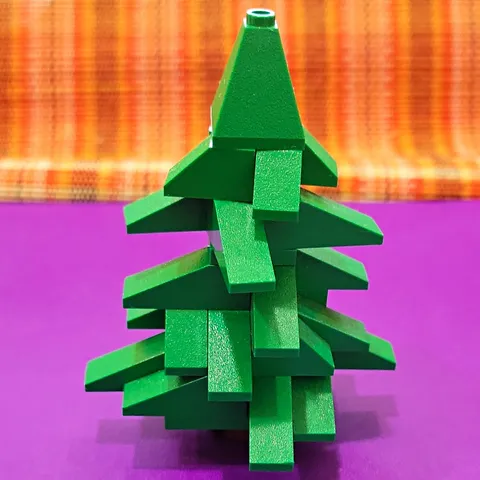 LEGO Christmas Tree Plant Build Green/Brown Custom Build, MPN 3031, Age 6+