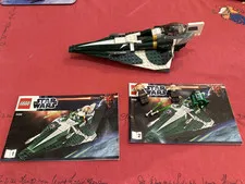 Lego Star Wars - Saesee Tiin's Jedi Starfighter #9498 inc minifigures and manual