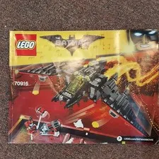 LEGO THE LEGO BATMAN MOVIE 70916 THE BATWING INSTRUCTION BOOKLET ONLY (2017)