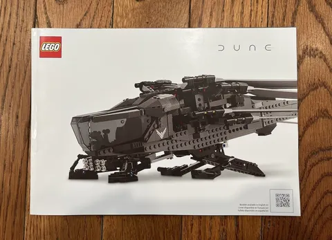 LEGO Icons Dune Atreides Royal Ornithopter 10327 Instruction Manual ONLY 6502380