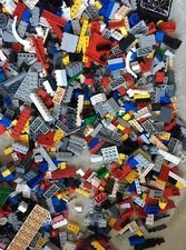 LEGOS HUGE LOT 7Lbs Of Different Style, Colors, Shapes Cleaned And Sanitized
