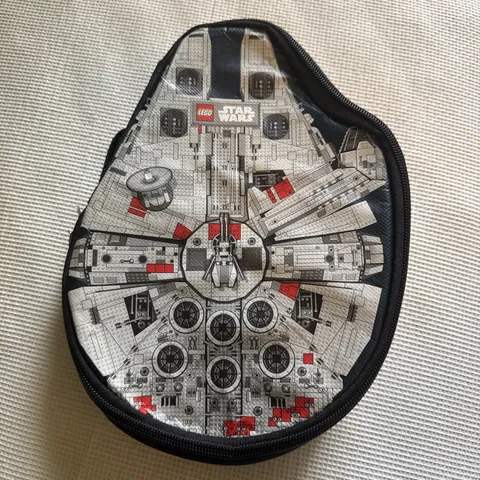 LEGO Star Wars Millennium Falcon ZipBin Storage Case Carrying Bag 2011 Neat-Oh