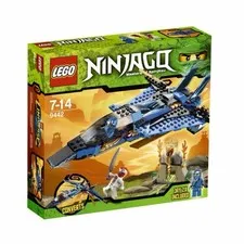 LEGO Ninjago 9442 Jay's Storm Fighter. No Box. 100% Complete With Manuel