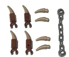 Lego Rancor Finger Replacement Parts claws Alternatives set 75005 Star Wars