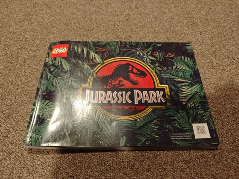 LEGO Jurassic Park T. Rex Breakout 76956 Manual Booklet ONLY