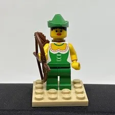 Vintage LEGO 6071 Castle Forestwoman Rare Minifigure (1990)