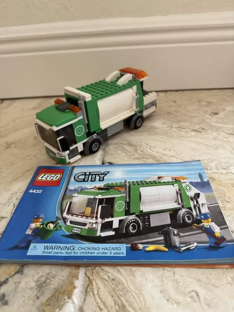 LEGO CITY: Garbage Truck 4432 w/ Instructions Incomplete