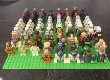 Huge Rare Lego Star Wars Minifigure Lot
