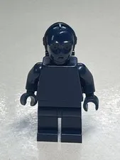 LEGO STAR WARS Minifigure  C-3PO Monochrome dark blue RARE!
