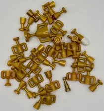 LEGO Large Mixture Lot Pearl Gold Small/Large Trophy Cup and Goblet inv.641
