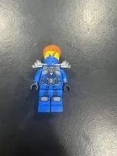 LEGO Ninjago Minifigure njo232 Jay Rebooted Stone Armor slightly damaged