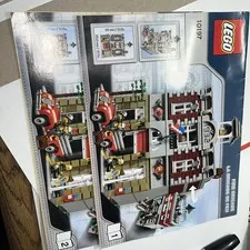 Manual LEGO 10197 Fire Brigade Creator Expert Instruction Manual Set ONLY (2) VG