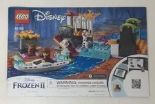 Lego 41165 Anna's Canoe Expedition Instruction Manual Book Only - No Bricks