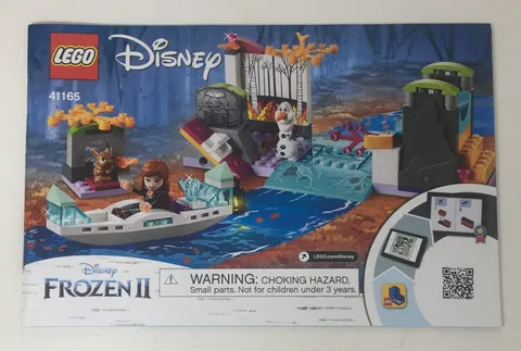 Lego 41165 Anna's Canoe Expedition Instruction Manual Book Only - No Bricks