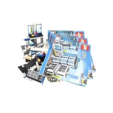 1x LEGO Parts Set City Police Station 60141 White Blue Instructions Incomplete