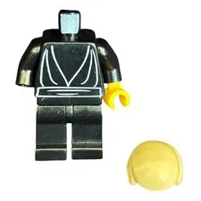 LEGO Star Wars Luke Skywalker SW0068 Final Duel II Minifigure Missing Head