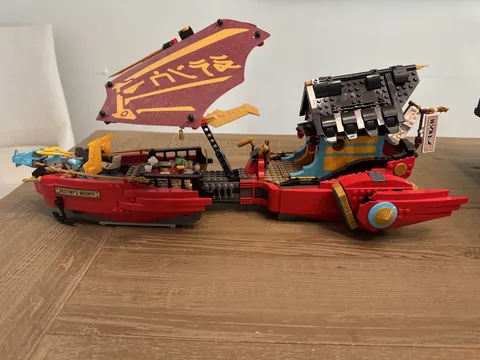 Lego Ninjago Set 71797: Destiny Bounty Race Against Time, 98% Complete
