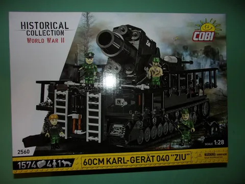 COBI German howitzer 60cm KARL GERAT 040 ZIU 2560 NEW (No. 2)