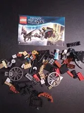 Lego Fantastic Beasts 75951 2 Wizards Pegasus Wagon Fantasy Set Incomplete