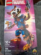 LEGO Marvel Rocket & Baby Groot The Infinity Saga Set 76282 566pcs 10+