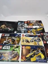 Lego Star Wars Instructions Manuals - Lot of 10 - No Bricks