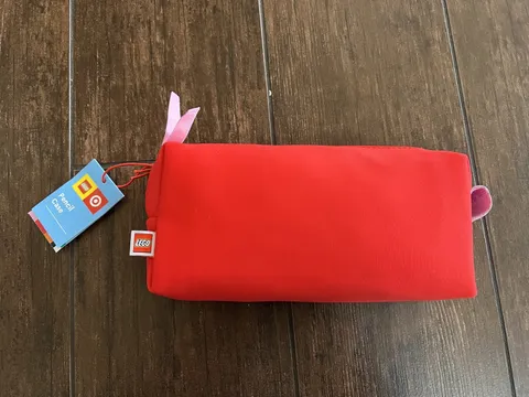 LEGO® Collection x Target Pencil Case accessory pouch cosmetic bag Red