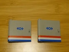 LEGO Train Doors w/ Red White Blue Stripe 4547 4558 Metroliner