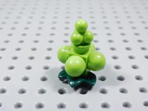 LEGO Pokemon Lime Green w/ Dark Green Plant Minifig BQ