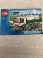 LEGO CITY: Tanker Truck (60016) Instructions Manual ONLY