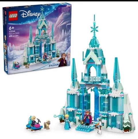 New LEGO Disney Princess Frozen Elsa's Ice Palace Set NIB 43244 Sealed
