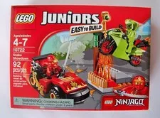 Lego Ninjago Juniors 10722 Snake Showdown NEW car motorcycle retired