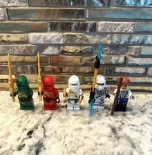 LEGO Ninjago CUSTOM DX Minifigure Lot of 5 Zane Kai Lloyd Future Jay Lot of 5🔥