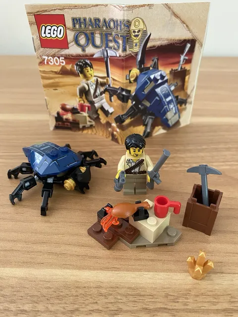 Lego 7305 Scarab Attack Pharaoh's Quest 100% Complete