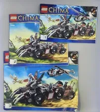 LEGO Legends of Chima Worriz's Combat Lair (70009) Manuals Only