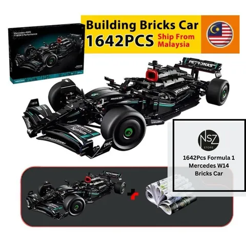 Mercedes-AMG F1 W14 E Performance 42171 Formula Racing Car Building Set 1642 PCS