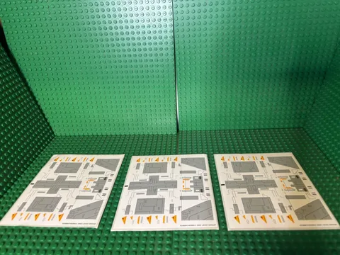 Lego Star Wars Republic Gunship 7163 Stickers x1 Read Description X1 sheet 