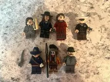 LEGO Lone Ranger Minifigure Lot 7 Figures 79111 Tonto  Butch Captain Fuller Cole