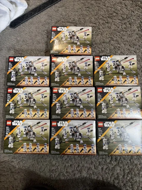 LEGO Star Wars: 501st Clone Troopers Battle Pack (75345) Lot Of 10 Sealed