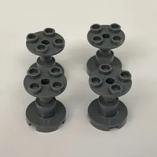 Lego 19798 Dark Gray Replacement Parts Pieces Lot of 4