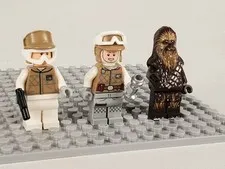 LEGO Star Wars Hoth Heroes Lot Luke Chewbacca Rebel sw1143 sw1184 sw1187