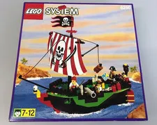 LEGO System Pirates Cross Bone Clipper 6250 In 1997 New Retired P2