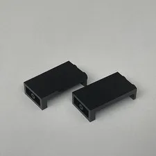 Lego 87544 Black Replacement Parts Pieces Lot of 2