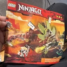 LEGO Ninjago 2509 Skull Truck w/ Minifigures Cole & Manual (98% comp)
