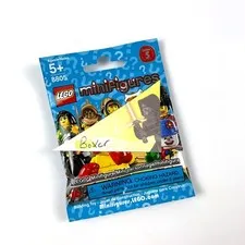 Lego Minifigures Series 5 Boxer Retired 2011 Sealed NIP