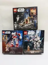 LEGO STAR WARS - 3 Complete Full Sets 75448/75373/75390 CMF MINIFIGURES SEALED