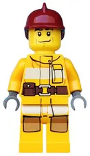 LEGO: Fire Bright Light Orange Fire Suit (cty0286)